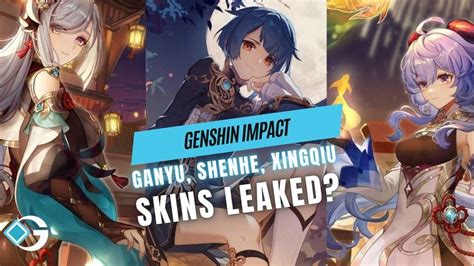 ganyu skin leak|Genshin Impact Version 4.4 Skin Leak